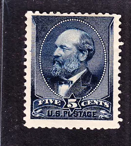 US 216 5c Garfield Mint F-VF OG H SCV $225 - Picture 1 of 2