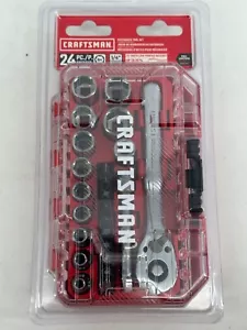 Craftsman VERSASTACK 24-Piece Metric Mechanics Tool Set with Hard Case - Picture 1 of 3