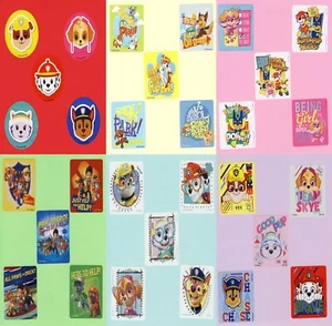 30 adesivi Paw Patrol assortiti - grandi - Marshall, Chase, Skye, Everett, Rubble - Foto 1 di 7