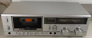 Nur Teile Reparatur Vintage Sanyo RD S21 Stereo Kassettendeck Powers On LESEN! - Bild 1 von 13
