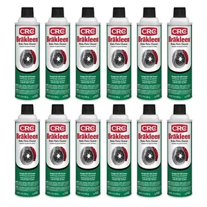 CRC 05084-12PK Brakleen Non-Chlorinated Brake Parts Cleaner - 14 oz. - Picture 1 of 6