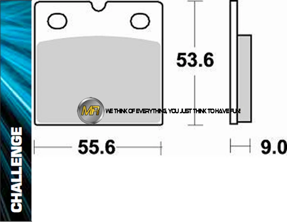 PARA BMW K 75 S 750 1988 88 PASTILLAS FRENO DELANTERAS SINTERIZADAS METAL Foto 1 de 1