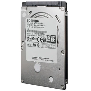 Disque dur pour ordinateur portable Toshiba 2,5 pouces 7 mm 500 Go MQ01ABF050 SATA 8 Mo 2,5 pouces - Photo 1/1