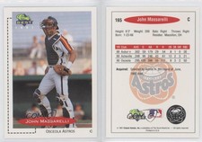 1991 Classic Best Minor League John Massarelli #165