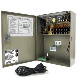 BOX ALIMENTATORE POWER BOX 9 CANALI TVCC 12V 240W (BOX-9009X UPS) - Photo 1/1