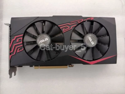 ASUS AMD Radeon EX RX580 8GB 2048SP GDDR5 Graphics Video Card DP DVI HDMI - Image 1 of 4