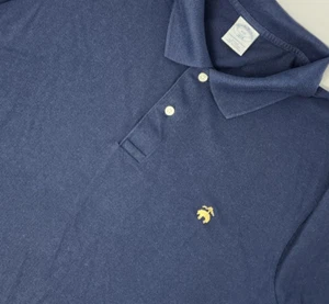 Brooks Brothers Performance S/S Poloshirt Herren XXL 2XL Navy Blau Slim Fit Neu ohne Etikett - Bild 1 von 8