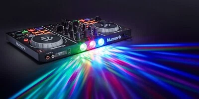 Numark Party Mix II DJ Controller for Serato LE Software w Built-In Light Show - Image 1 of 4