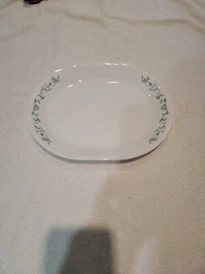 Corelle Country Cottage Oval Serving Platter 12 1/4" x 9 3/4" - Picture 1 of 3