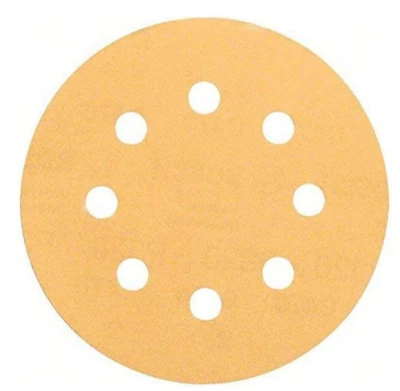 Bosch 50x Schleifscheiben Schleifpapier C470 Klett 125 mm K 120 Holz Farbe - Bild 1 von 2