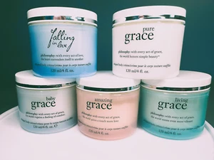 ❤️Philosophy Set of 5 Whipped Body Cream 4oz each NEW-RARE & DISCONTINUED SCENTS - Picture 1 of 11