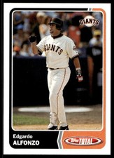 2003 Topps Total 506 Edgardo Alfonzo   San Francisco Giants  Baseball Card