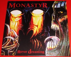 Monastyr Never Dreaming LP klare Vinyl Schallplatte 2021 Dark Symphonies CRYPT 108 NEU - Bild 1 von 3