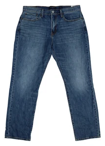 Pantalones de mezclilla para hombre Lucky Brand serie 121 34W x 30L calce ajustado pierna recta nuevos con etiquetas - Imagen 1 de 2