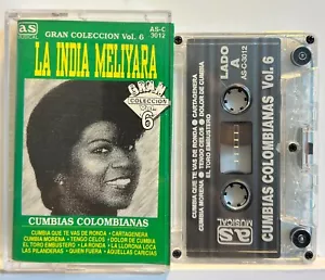 La India Meliyara : Gran Coleccion Vol. 6 (Cassette Tape) *Rare* *Very Good* - Picture 1 of 2