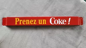 33'' Door push bar French Coca Cola style Retro Antique Soda Advertising sign - Picture 1 of 3
