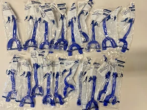 20 Pcs BLUE Mouth Guard Football Sports Mouthguard with Strap FORM-FIT - Picture 1 of 3