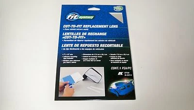 K Source 7" x 10" CP100 Fit System Cut to Fit Replacement Mirror Lens (Qty - 50) - Image 1 of 2