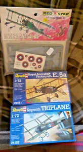 3 X WW1 1/72 AIRPLANES. - Picture 1 of 4