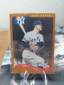 2020 Topps Lou Gehrig #281 - Picture 1 of 3