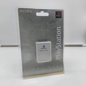 MEMORY CARD PS1 PLAYSTATION 1 SCPH-1020 EHI GRIGIO - ORIGINALE NUOVO SIGILLATO - Foto 1 di 4