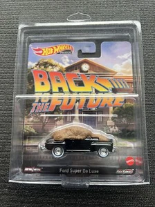 Hot Wheels Back to The Future Poop Manure Biff Tannen’s Ford Super Deluxe & Case - Picture 1 of 3