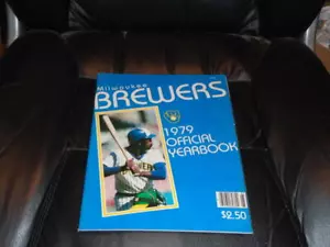 1979 Milwaukee Brewers offizielles Baseball-Jahrbuch - Bild 1 von 2