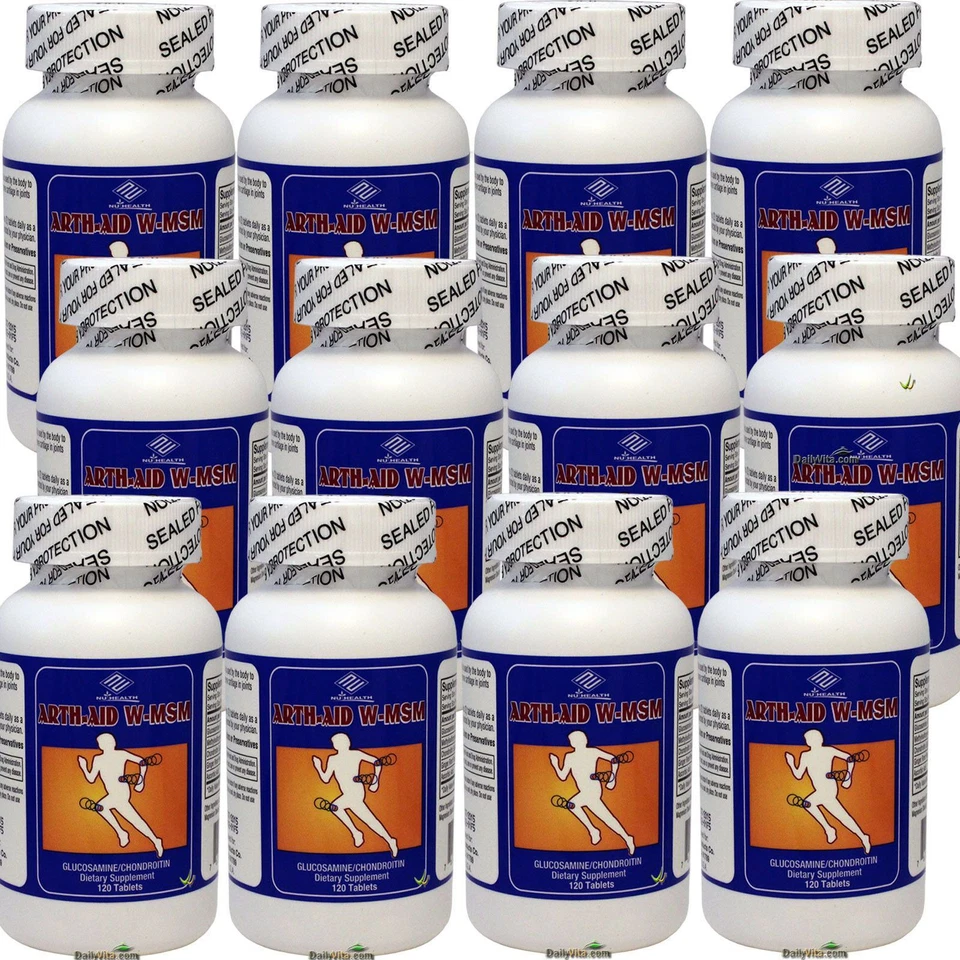 2 X Glucosamine Chondroitin Sulfate MSM 120tabs X2