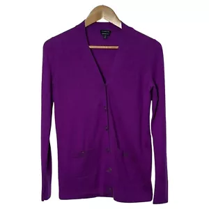Talbots Damen Merinowolle Strickjacke Pullover Größe XS emailliert Knöpfe Büro - Bild 1 von 4