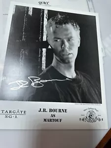 J.R. BOURNE 8x10 Photo Autograph Signed W/ COA - Picture 1 of 4