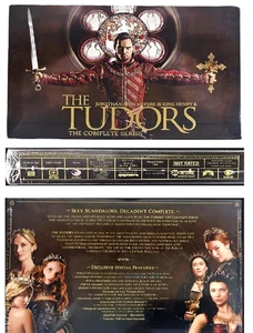 The TUDORS:COMPLETE SERIES (DVD 2010,15 DISC SET) BRAND NEW SEALED-FREE SHPN - Picture 1 of 4
