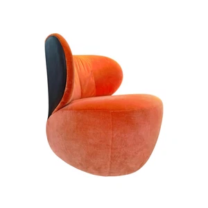Walter Knoll Sessel Bao Außen Leder Seddle Coffee Schwarz Innen Stoff - Bild 1 von 6