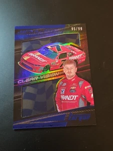Justin Allgaier 2017 Panini #41 Torque Clear Vision Green Parallel #95/99 - Bild 1 von 3