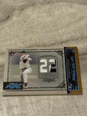 2005 Playoff Prime Cuts Timeline Roger Clemens Yankees Jersey Patch #10 SP - Image 1 of 2