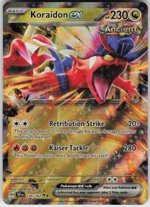 UR-01 Holo Koraidon ex 120/162 Double Rare SV05: Temporal Forces - Picture 1 of 1