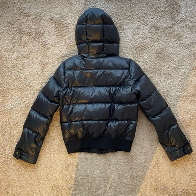 [NOVA CHECK] Burberry Blue Label Down Jacket Black Size 40 - Image 1 of 4