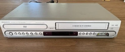 Reproductor combinado Magnavox DVD VCR VHS MDV560VR probado y funcionando medios de colección Foto 1 de 4