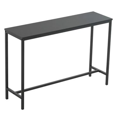 41“Dining Counter Tables with Sturdy Legs & Easy-to-Clean Top Indoor use Black - Image 1 of 4