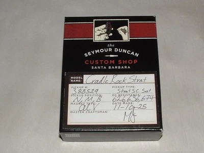 Seymour Duncan 63 Joe Bonamassa Cradle Rock Set Nuevo con Garantía Foto 1 de 2