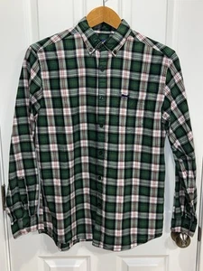 Le Tigre Men’s Size Medium Long Sleeve Button Down Flannel Shirt - Picture 1 of 6