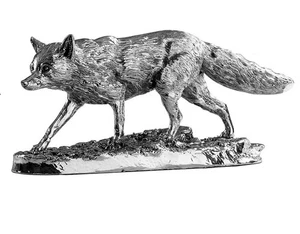 Modelo FOX de plata - plata de ley totalmente sellada - Imagen 1 de 2