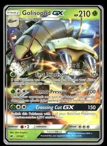 Pokemon Tcg Golisopod GX #17 Pokemon World Championships 2017 NM - Picture 1 of 2