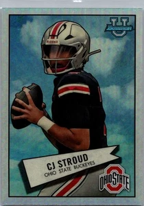 2022 Bowman University Chrome #52BF-2 CJ Stroud 1952 Bowman - Picture 1 of 2