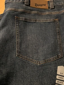 Duluth Trading Co Ballroom Mens Jeans 46 x 30 Relaxed Fit 20207 Workwear New NWT - Picture 1 of 11