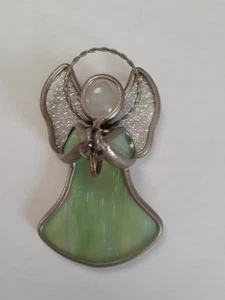 Stain Glass Angel 3" Sun Catcher - Picture 1 of 6