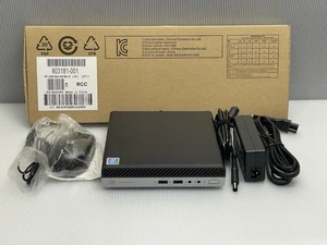 HP ProDesk 400 G4 DM Intel Pentium Gold G5400T 4GB DDR4 500GB HD +KB, Mouse, PSU - Picture 1 of 7