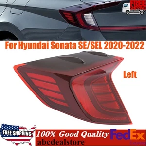USA NEW Left Driver Side LED Tail Light For 2020-2022 Hyundai Sonata SE/SEL - Picture 1 of 14