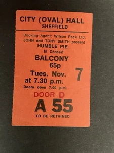 Humble Pie Ticket 1972 - Bild 1 von 1