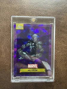 2024 Topps Marvel Chrome Sapphire #56 Ultron Purple /15 - Picture 1 of 2