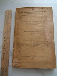 ANTIKES 1917 NEW YORK STATE MUSEUM BULLETIN THE ADIRONDACK MOUNTAINS BUCH - Bild 1 von 18